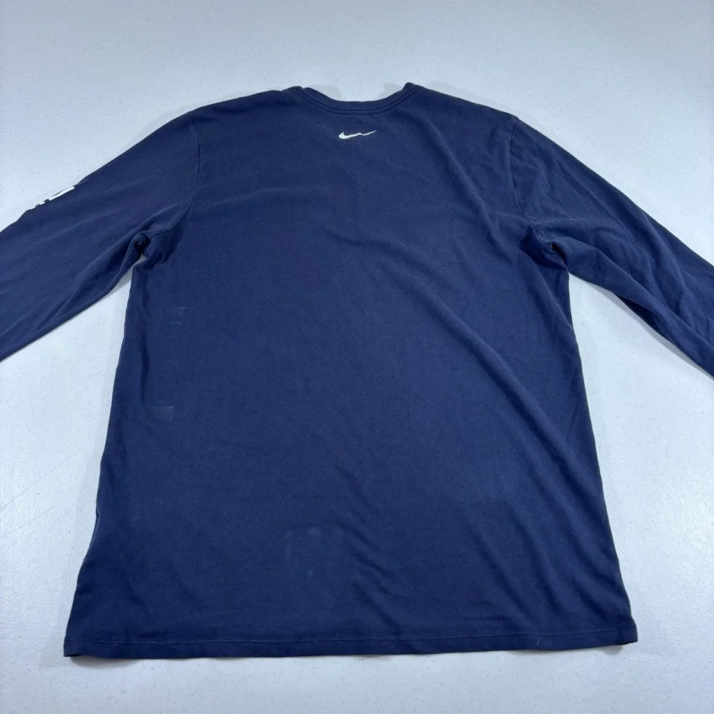 Nike Elite Mens T Shirt L/S Basketball Small Athletic Cut Graphic T Dri Fit FLAW